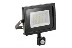 Proiettore LED iNEXT con sensore di movimento 30W 2400lm, PF>0,9, RA>80, IP65, 120°, 6400K, corpo nero 1208962860