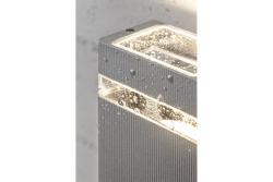 Decor Lampada da parete unidirezionale NESSA GU10 MAX. 50W IP54 AC220-240V 50/60Hz grigia 1208963010