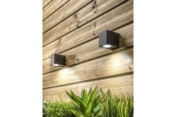 Decor Facciata preliminare unidirezionale TIAGO KW GU10 MAX.35W IP54 AC220-240V 50/60Hz nera. 1208963206