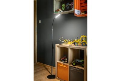Decor Lampada da terra YORK 10W 900lm AC220-240V 3 step dimmerabile 3-CCT pilota PF>0 5 Ra>80 nera 1208963351