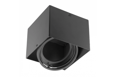Decor Apparecchio PIREO N montato a parete SINGOLO IP20 nero/nero 1208963771