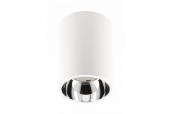 Decor Lampada a soffitto ARIES PC 73x105mm IP20 max 20W rotonda bianca/cromata 1208963821