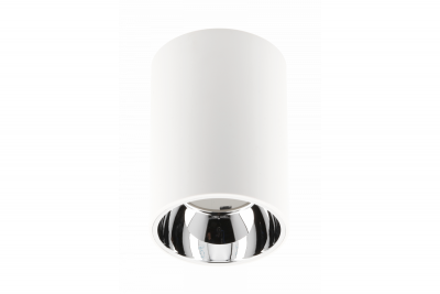 Decor Lampada a soffitto ARIES PC 73x105mm IP20 max 20W rotonda bianca/cromata 1208963821