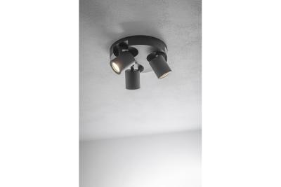 Decor Lampada a soffitto BLINK II max. 250V 50/60 Hz GU10 max. 20W*3 IP 20 nero triplo 1208963848