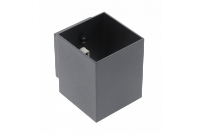 Decor Apparecchio da parete CAMPIONE in alluminio G9 IP20 max. 40W IP20 quadrato nero. 1208963849