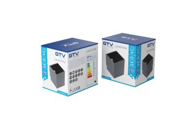 Decor Apparecchio da parete CAMPIONE in alluminio G9 IP20 max. 40W IP20 quadrato nero. 1208963849
