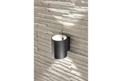 Decor Apparecchio da parete CAMPIONE in alluminio G9 IP20 max. 40W IP20 nero rotondo 1208963851