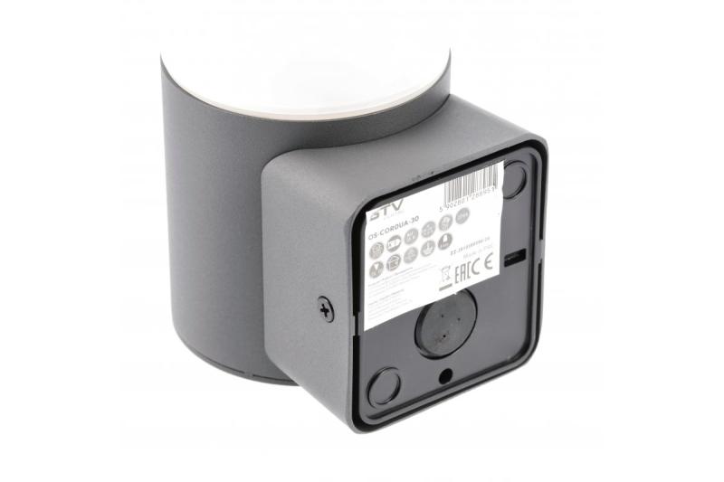 Decor Garden fixture CORTA-AU E27 MAX.25W IP44 AC220-240V 50-60Hz upper straight wall lamp anthracite 1208963857