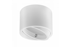 Decor Lampada a soffitto ISUMI con angolo regolabile in alluminio 130x100 IP20 ES111 GU10 bianco rotondo. 1208963895