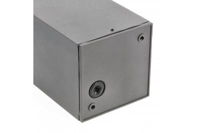 Decor Luminaire a soffitto LENTO alum 100x130 IP54 max 35W quadrato grafite 1208963923