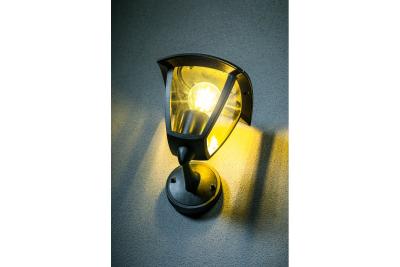 Decor Apparecchio da giardino MARINA-AU E27 MAX.20W IP54 AC220-240V 50-60Hz applique superiore dritta nera 1208963933