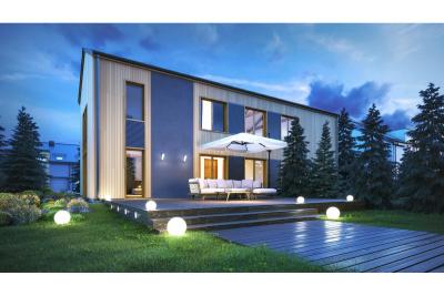 Decor Apparecchio da giardino MARMO 28 E27 MAX.20W IP65 AC220-240V 50-60Hz 28cm PE 1208963935