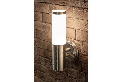 Decor Lampada da giardino MILAN-A E27 MAX.40W IP54 AC220-240V 50-60Hz in acciaio inox piatto 1208963941