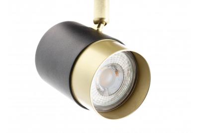 Decor Lampada a soffitto ORIO in alluminio 24.0x5.5x14.0 IP20 2*GU10 max. 50W nera rotonda 1208963965