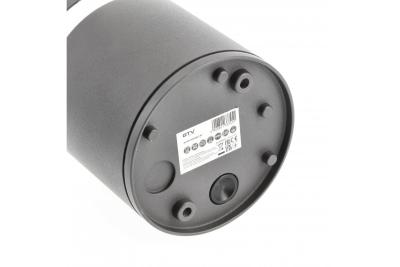 Decor Lampada a soffitto RIVEN alum 102x120 IP54 MAX.35W tonda grafite 1208963984