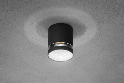 Decor Lampada a soffitto RIVEN alum 102x120 IP54 MAX.35W tonda grafite 1208963984