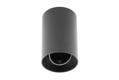 Decor Lampada a soffitto RESTO PC φ80x125mm IP20 max 20W nera rotonda 1208963985