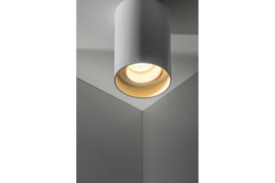 Decor Lampada a soffitto RESTO PC φ80x125mm IP20 max 20W bianca rotonda 1208963986
