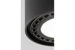 Decor Apparecchio a soffitto SAKURA alum. 120x85 IP20 ES111 GU10 tondo nero 1208963989