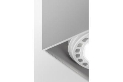 Decor Apparecchio a soffitto SAKURA alum. 120x120x85 IP20 ES111 GU10 quadrato bianco. 1208963992
