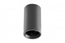 Decor Superficie montata a parete lampada SENSA MINI in alluminio 64x115 IP20 max 50W alloggiamento nero rotondo. 1208964013
