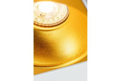Decor Apparecchio a soffitto TENSA in alluminio 90x90x140 IP20 GU10 quadrato bianco 1208964021