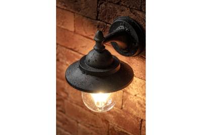 Decor Luminaire da giardino TOSKANA-AD E27 MAX.60W IP54 AC220-240V 50-60Hz nero opaco. 1208964026