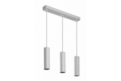 Decor Lampada sospesa TRESOS 3xGU10 in alluminio IP20 max. 3x20W bianca. 1208964029