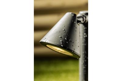 Decor Apparecchio da giardino LUSTINO-P 50 GU10 MAX.20W IP44 AC220-240V 50-60Hz montante in grafite. 1208964033