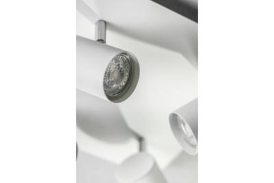 Decor Lampada a soffitto VENETO IP20 max. 20W 4 x GU10 rotonda/quadrata bianca 1208964045