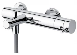 Waterevolution Flow termostato per vasca con kit doccia a mano PVD Oro chiaro T130TWGE