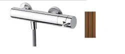 Waterevolution Flow termostato doccia con set doccia PVD Rame spazzolato T140TNCPE