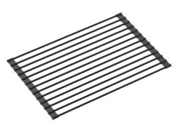 Quadri Rolmat zwart 39 x 26 cm voor in de spoelbak 1208967513" vertaalt naar het Italiaans als: "Tappetino arrotolabile Quadri nero 39 x 26 cm per il lavello 1208967513.