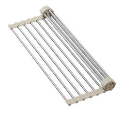 Quadri Rolmat 38x25cm in acciaio inossidabile con finitura beige per il lavello 1208967515