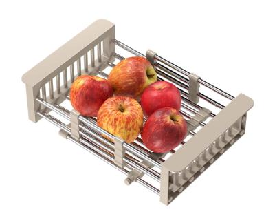 Quadri Universale cassetto estraibile cestino o cestino per residui in acciaio inox con maniglie beige larghezza 225 mm 1208967544