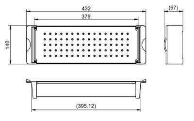 Pure.Sink Prestige vaschetta per lavello Oro PPGCL40-60