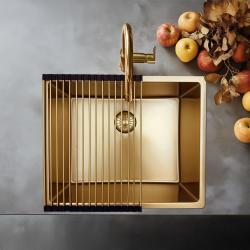 Pure.Sink Prestige tappetino per lavello Oro PPGRM40-60