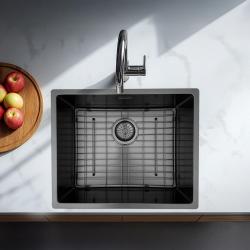 Pure.Sink Prestige ripiano inferiore 50 Gun Metal PPGGD50-61