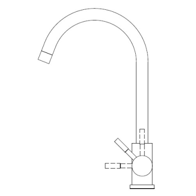 Pure.Sink Elite Steel Stream rubinetto da cucina Nero opaco PS8044-10
