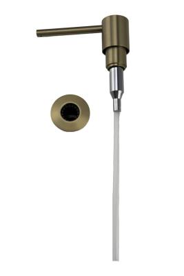 Pure.Sink Elite Steel Shine incasso dispenser per sapone in acciaio inossidabile, ricaricabile dall'alto PS9010-02.