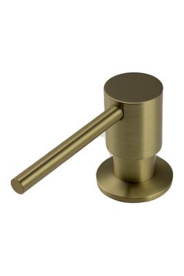 Pure.Sink Elite Steel Shine dispenser di sapone da incasso PVD oro spazzolato ricaricabile dall'alto PS9010-60