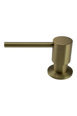 Pure.Sink Elite Steel Shine dispenser di sapone da incasso PVD oro spazzolato ricaricabile dall'alto PS9010-60