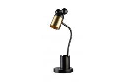 Lampada da tavolo MOUSE, 0505, max. 250 V, 50/60 Hz, 1*E27, max. 25 W, diametro 8 cm, IP20, nero/oro