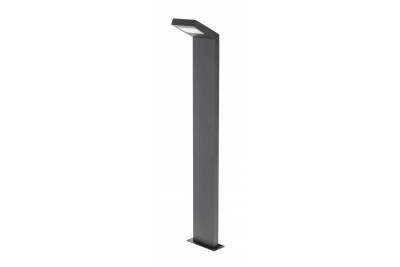 Lampada da giardino LONDON LED, 10W, 720lm, IP54, AC220-240V, 50/60Hz, 4000K, palo dritto, 78 cm, nero