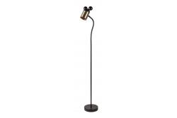 Lampada da terra MOUSE, 0086, max.250V, 50/60Hz, 1*E27, max.25 W, IP20, dia.8 cm, nero/oro
