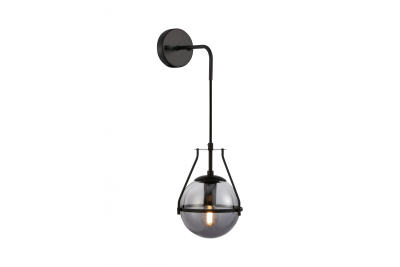 Lampada da parete DROP 4, 7325, AC220-240V, 50/60Hz, 1*E27, max.40W, nero