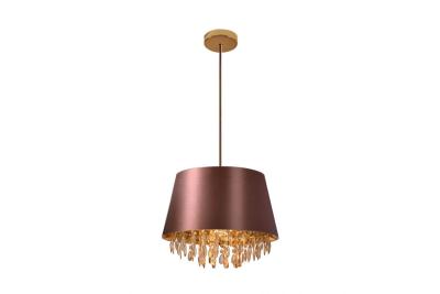 Lampada da soffitto NESTO, 6083, AC220-240V, 50/60Hz, 1*E27, max.40W, IP20, media 30 cm, marrone