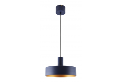 Lampada da soffitto SELVIA II, 6010, max. 250V, 50/60Hz, 1*E27, max.40 W, IP20, media 30 cm, blu marino