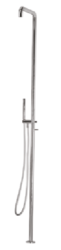 Waterevolution Flow colonna doccia con miscelatore e doccetta in rame T147CPE
