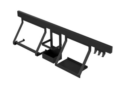 Epka Luxion Binario da Cucina 80 cm Metallo con Fissaggio Nascosto Nero 1208969960